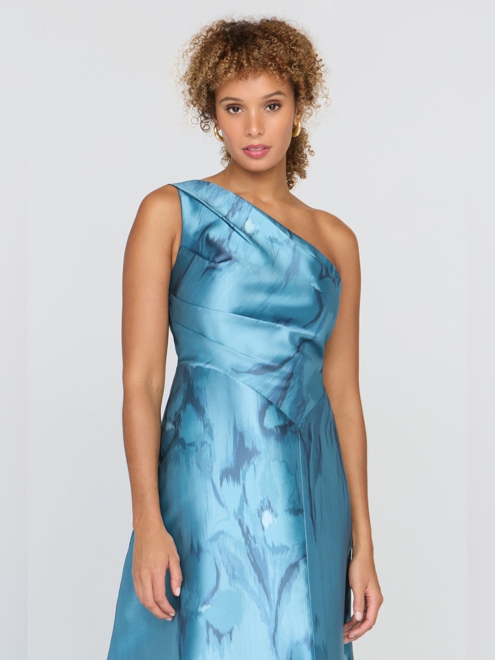 NEW KAY UNGER Faith Gown in Spring Aqua Size 18 - Picture 13 of 15